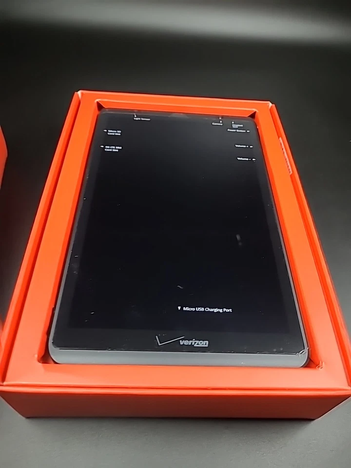 Verizon Ellipsis 8 Tablet QTAQZ3 16GB Wi-Fi + 4G LTE – 3.2MP Camera Black. NEW  - Image 4 of 4