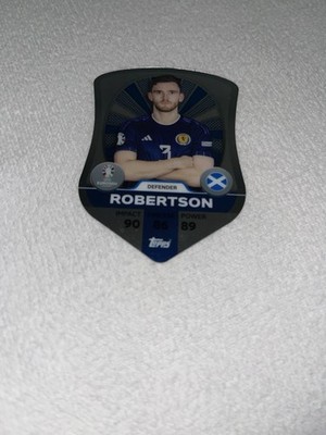 Topps Fußballkarten Robertson Finnland