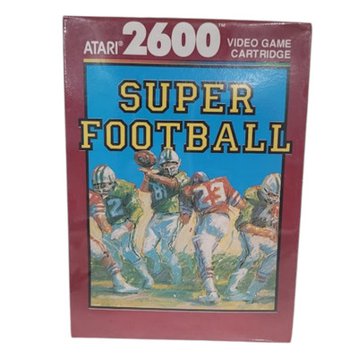 Atari 2600 Super Football (CX26154)   Brand New Factory Sealed   Minor Box Dents