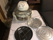 JML 12-17L Halogen Oven Multi Function Cooker Electric Air Fryer + Accessories