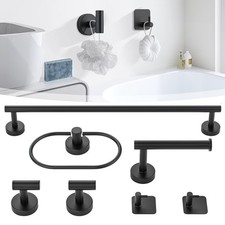Bathroom Hardware Set Bathroom Accessories 7PCS Stainless Steel For Bathroom