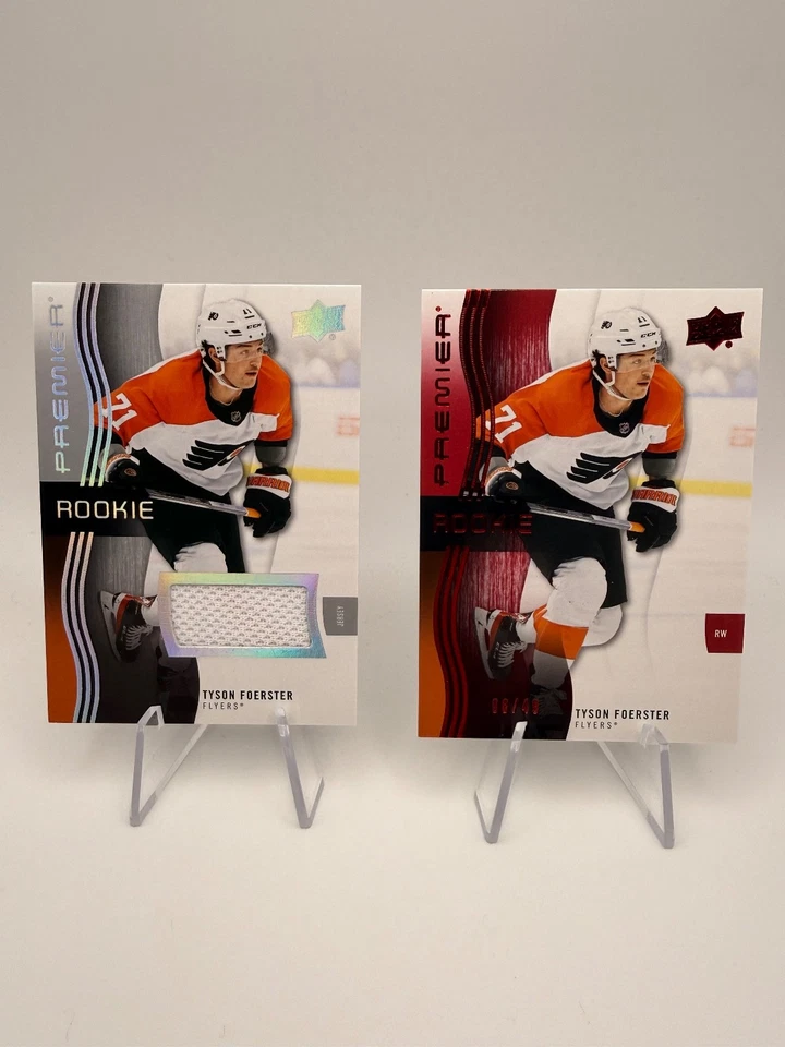 2023-24 Upper Deck Premier TYSON FOERSTER Rookie Patch Auto #/249 Plus Extras!!! - Image 4 of 4