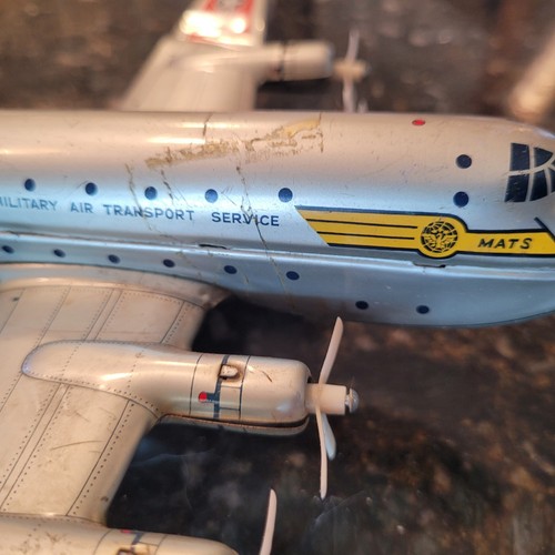 Linemar Military Air Transport Continental Division USAF Plane 9" x 10" Tin READ - Picture 14 of 24