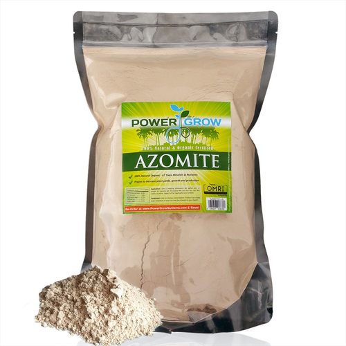 AZOMITE - Certified Organic Trace Minerals by Powergrow (5 POUNDS) - Picture 1 of 12