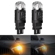 7440 T20 7440NA LED Amber Yellow Turn Signal Light Bulbs Anti Hyper Flash