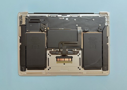 Top Case Apple MacBook Air 13 2020 M1 A2337 Palmrest Poggia Polsi Scocca AZERTY - Photo 2/8