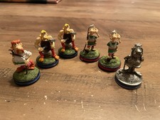 Asterix & Obelix Schachfiguren Spielfiguren Mayfair Edition 2002 Original Zinn