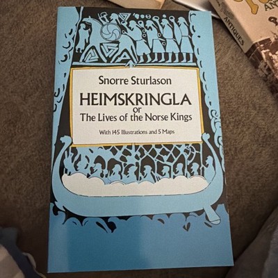 Heimskringla or The Lives Of The Norse Kings~ Paperback By Snorre Sturlason
