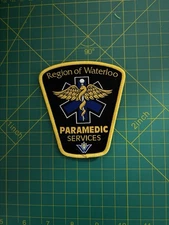 Region Of Waterloo Paramedic PATCH, ONTARIO…PARAMEDIC, EMS, AMBULANCE