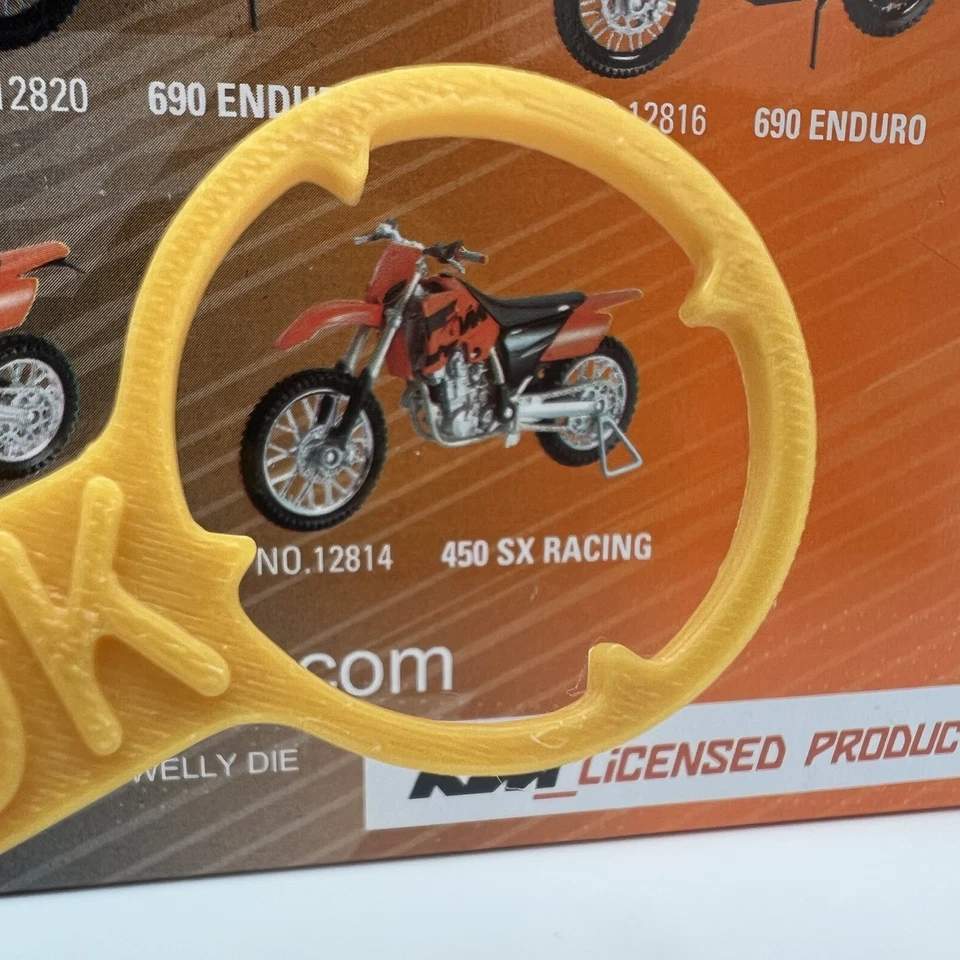 KTM 450 SX Racing Lote de 2 Welly 1:18 Modelo Die Cast Moto Nuevo En Caja Foto 4 de 4