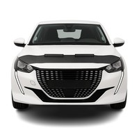 Haubenbra Steinschlagschutz Bonnet Bra FüR Peugeot 208 2019-2026 Carbon Halb
