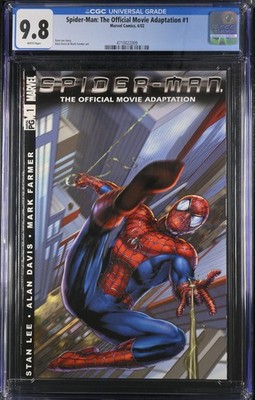 Spider-Man: The Official Movie Adaptation 1 CGC 9.8