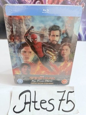 SPIDER-MAN FAR FROM HOME   ZAVVI LENTICULAR STEELBOOK LIMITED EDITION NEU SEALED