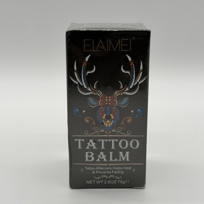 Elaimei Tattoo Balm Aftercare 2.6oz Healing & Anti-Fading Formula (EXP 05/2027)