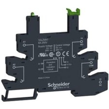 1 pc SCHNEIDER ELECTRIC SSLZRA1 Relay Socket,5 Pin,SL Solid State Plug-In,5 V D
