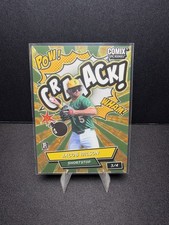 2025 Jacob Wilson COMIX Epic Rookies SS Oakland Athletics A’s RC POW! 3/4