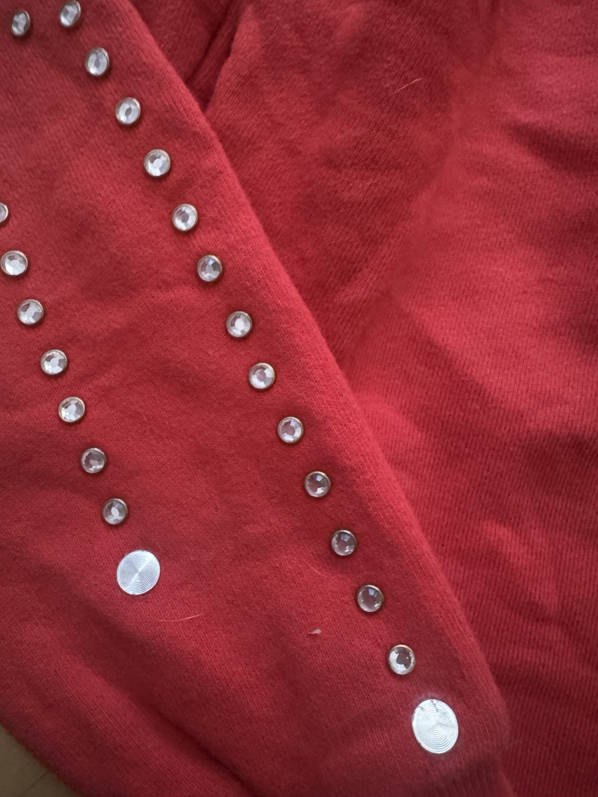 Gucci Interlocking G Logo Crystal Embellished Hoo… - image 13