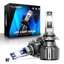 2x H7 LED Scheinwerfer 72W 15000LM Ultra Hell Halogen/HID 6500K Wei Zulassung DE