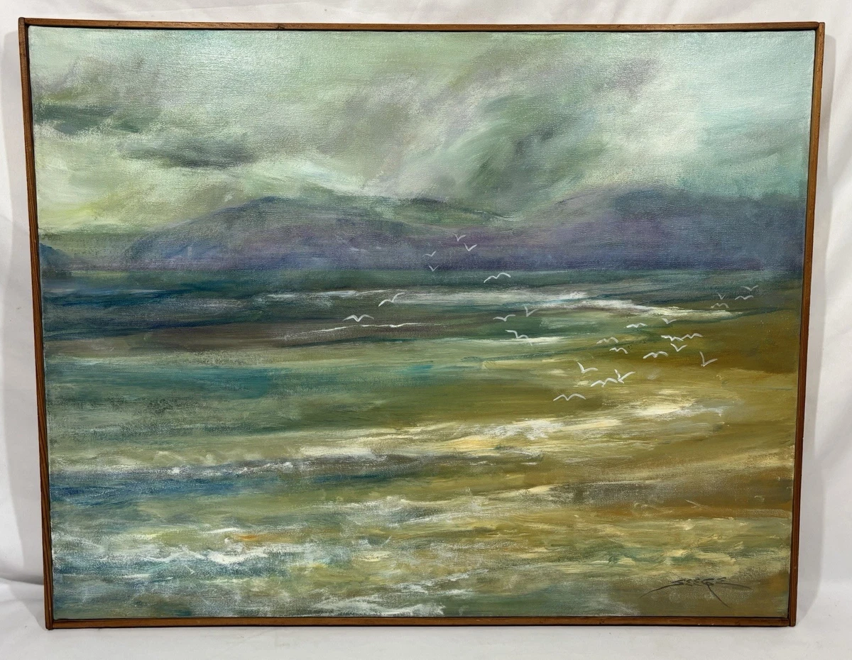 Oil Painting Seaside Art Paintings for sale | eBay