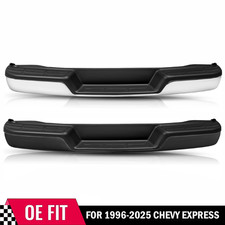 Vrc Rear Bumper For 1996-2025 Chevy Express Gmc Savana Van Wo Sensor Holes