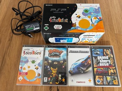 Sony PSP Loco Roco Edition -  Weiss - inkl 4 Spiele