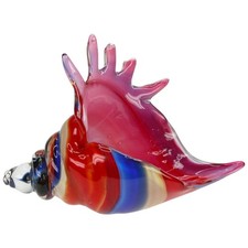 Muschel Glas Murano-Stil Fechterschnecke