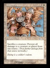 Martyr's Cause LP Light Play The List MTG [8261]