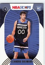 2020-21 Hoops #247 Leandro Bolmaro Minnesota Timberwolves
