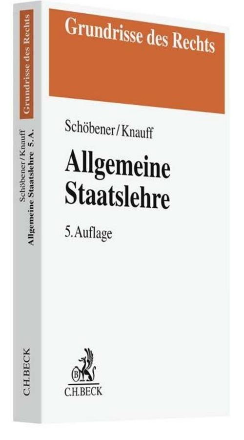 Allgemeine Staatslehre Burkhard Schöbener