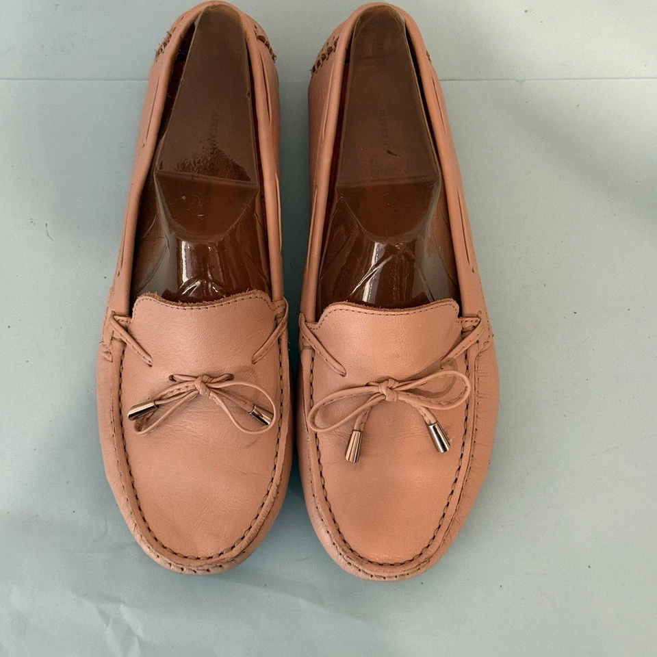 Mocassim de condução Mercanti Fiorentini feminino couro marrom tamanho 9 B - Imagem 2 de 4