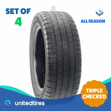 Set Of 4 Used 27555r20 Goodyear Eagle Ls-2 111s - 6-832 17xu1