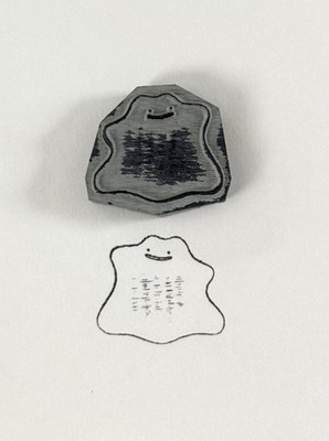Custom OOAK Pokemon Ditto Anime Manga Rubber Stamp￼