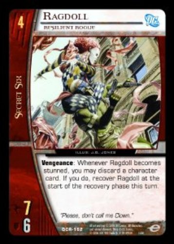 VS System: Ragdoll, Resilient Rogue - Foil [Played] DC Infinite Crisis ...