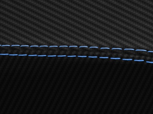 Manual Shift Boot Cover Carbon Fiber for Ford Mustang GT 2010-2014 Blue Stitch - Picture 3 of 11