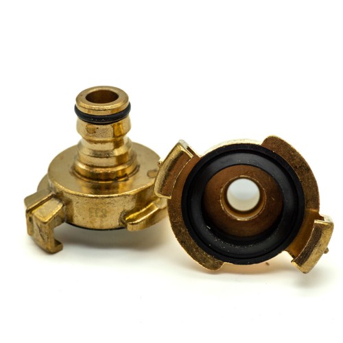 Wasserkupplung Adapter System Geka/Gardena kompatibel Klauenkupplung auf Steckk. - Bild 2 von 3