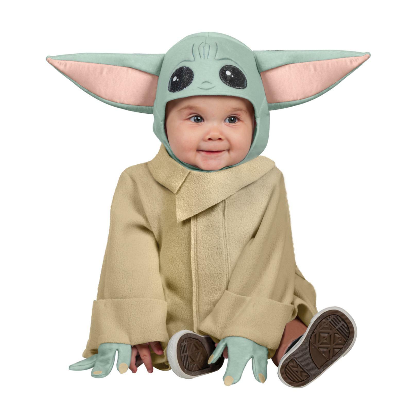 El Mandaloriano El Niño Baby Yoda Star Wars Libro Disfraz Elegante Para Niños