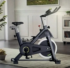 Indoor Cycling Exercise stationary bike With Comfort Seat And Digital Monitor