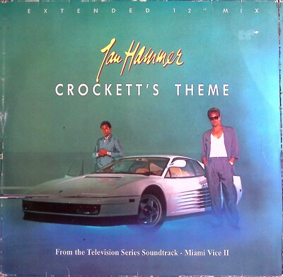 Jan Hammer   Crockett's Theme Miami Vice  Maxi Vinyl Schallplatte 12  1986
