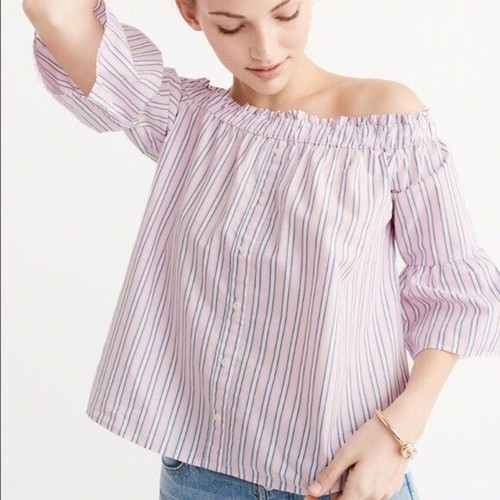 Abercrombie \u0026 Fitch Poplin Top | eBay