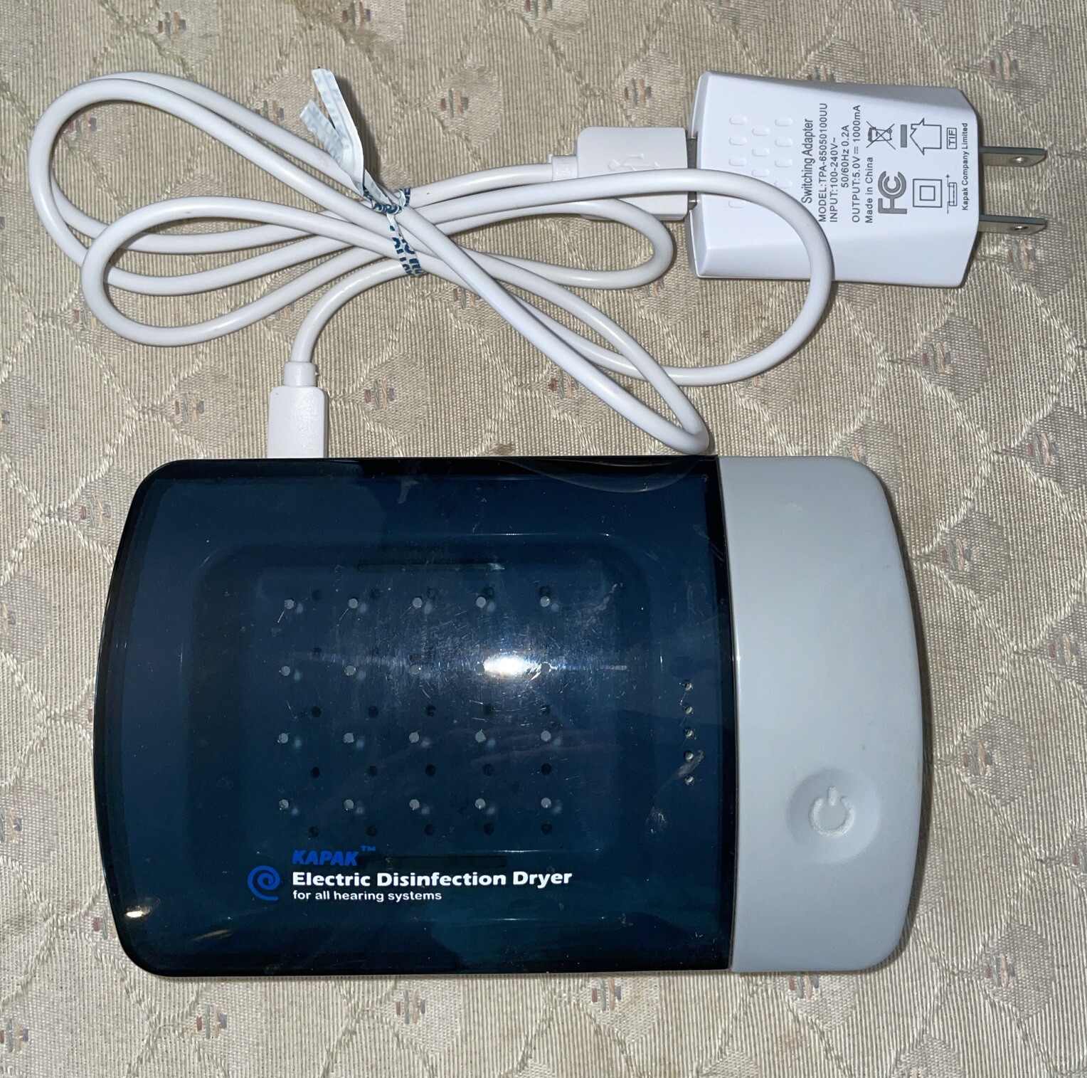 Kapak Electric Disinfection Dryer For All Hearing Aid Systems Used eBay