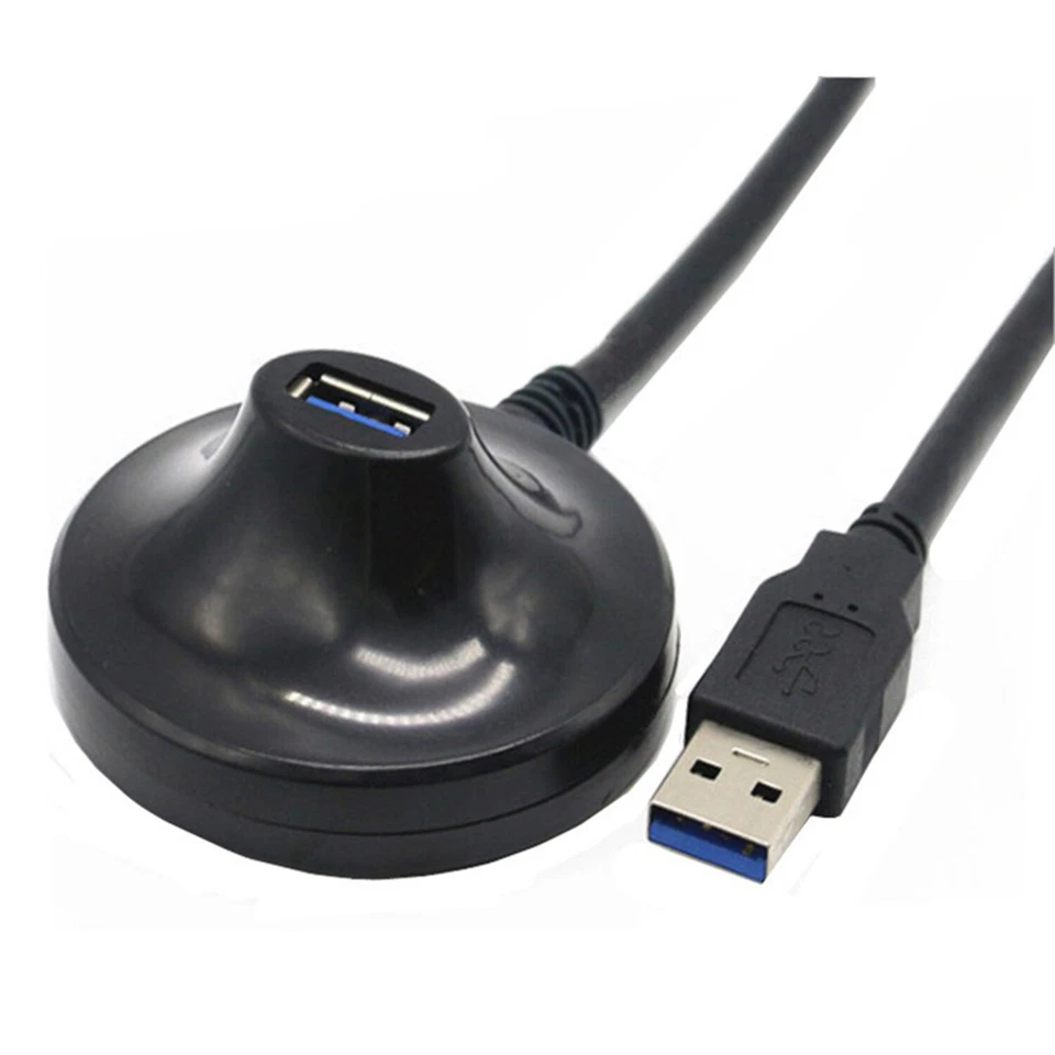 1x USB 3.0 Type A Male to Female Extension Dock Station Adapter Base Cable 1m - Image 4 of 4