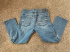 American Eagle Artist Crop Stretch Jeans - Size 2 - Distressed — photo 3