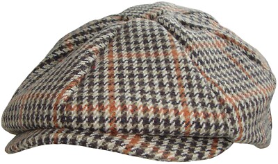 Zeitungsjungenmütze Bakerboymütze Karo Peaky Blinders Style Hüte Flatcaps Gatsby Hüte