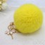 thumbnail 52 - 2020 New Cute Pineapple Fur Ball Keychain Bag Car Pendant Keyring Birthday Gifts
