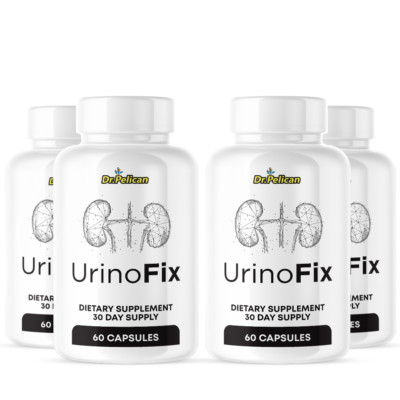 UrinoFix- Support Supplement for Men - Urinary & Bladder Health-4 Bottles