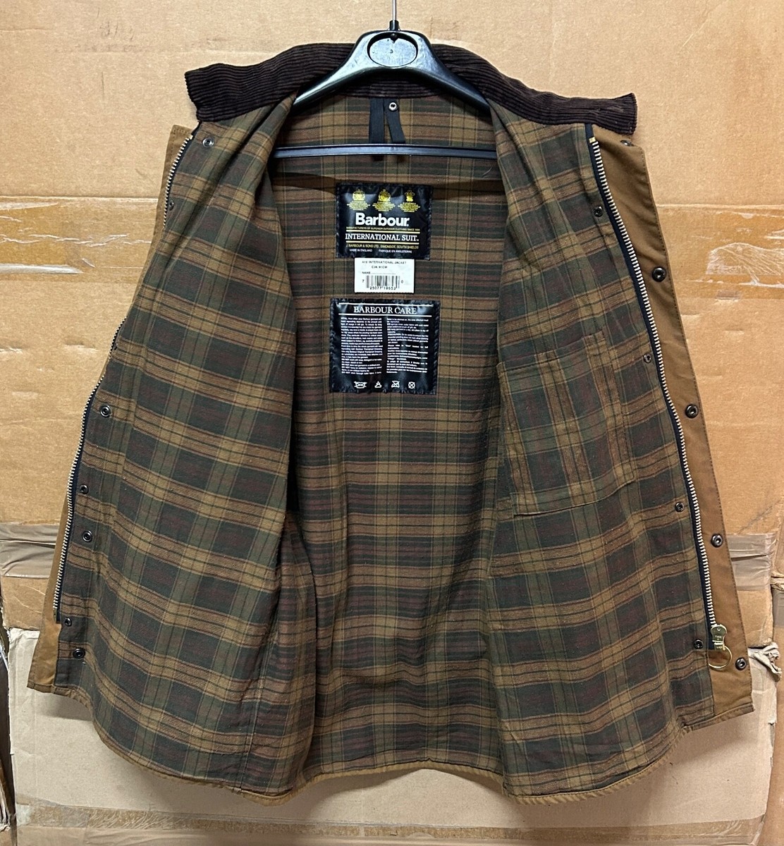 【新品】Barbour INTERNATIONAL ORIGINAL 38 ⑩ 90's] Vintage Barbour 