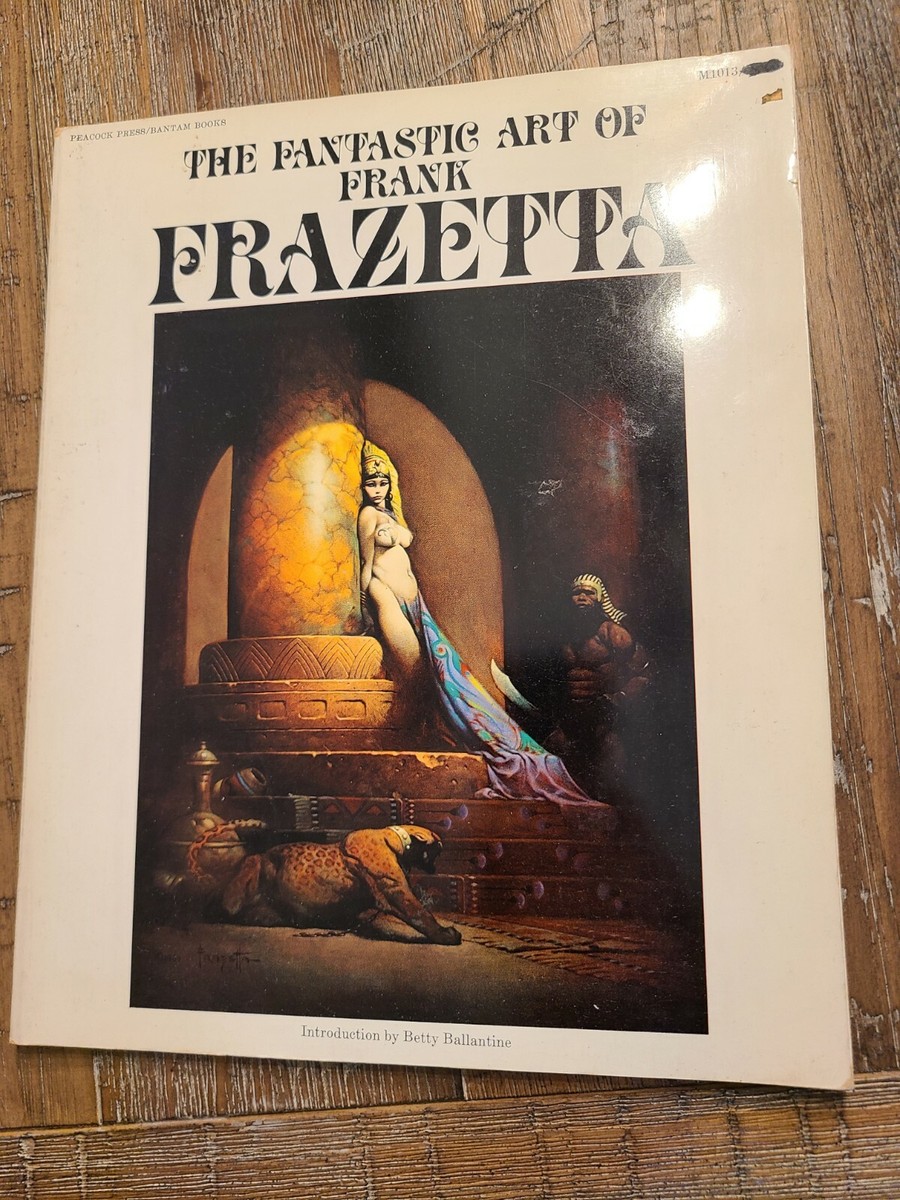 THE FANTASTIC ART OF FRANK FRAZETTA BOOK 1 1975 | eBay