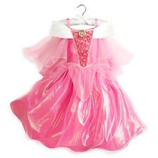 Girl PRINCESS AURORA Costume Dress Child Medium 7 8 DISNEY STORE Sleeping Beauty