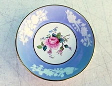 Spode Copeland Maritime Rose Berry Bowl R4118 Blue 5-1/8" Fruit Dessert Sauce