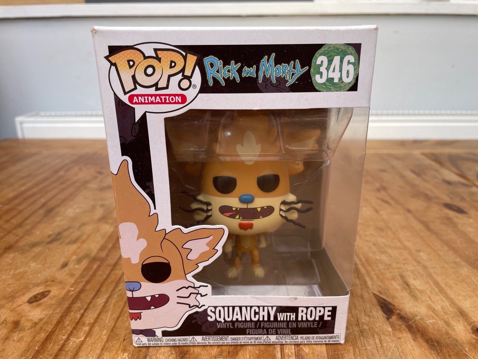#346 Squanchy With Rope - Rick And Morty Funko Pop